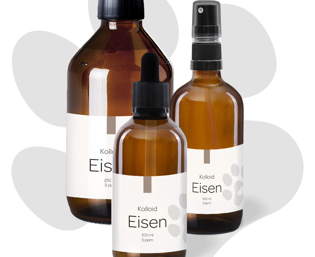Kolloidales Eisen Pets in Braunglasflaschen von tausend-wasser.de